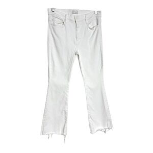 MOTHER White Flare & Wide Leg Jeans